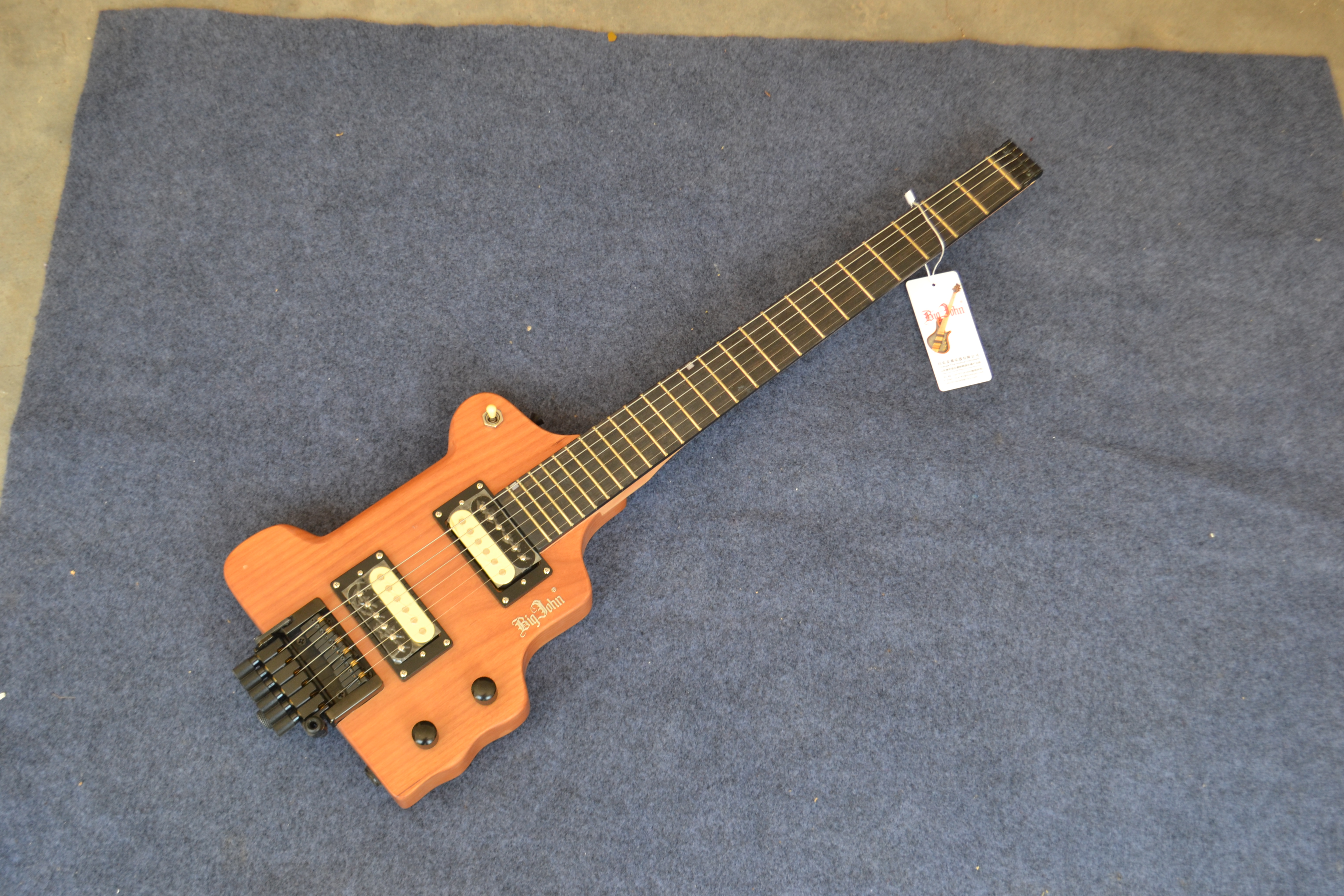 Mini Headless electric guitar alder body