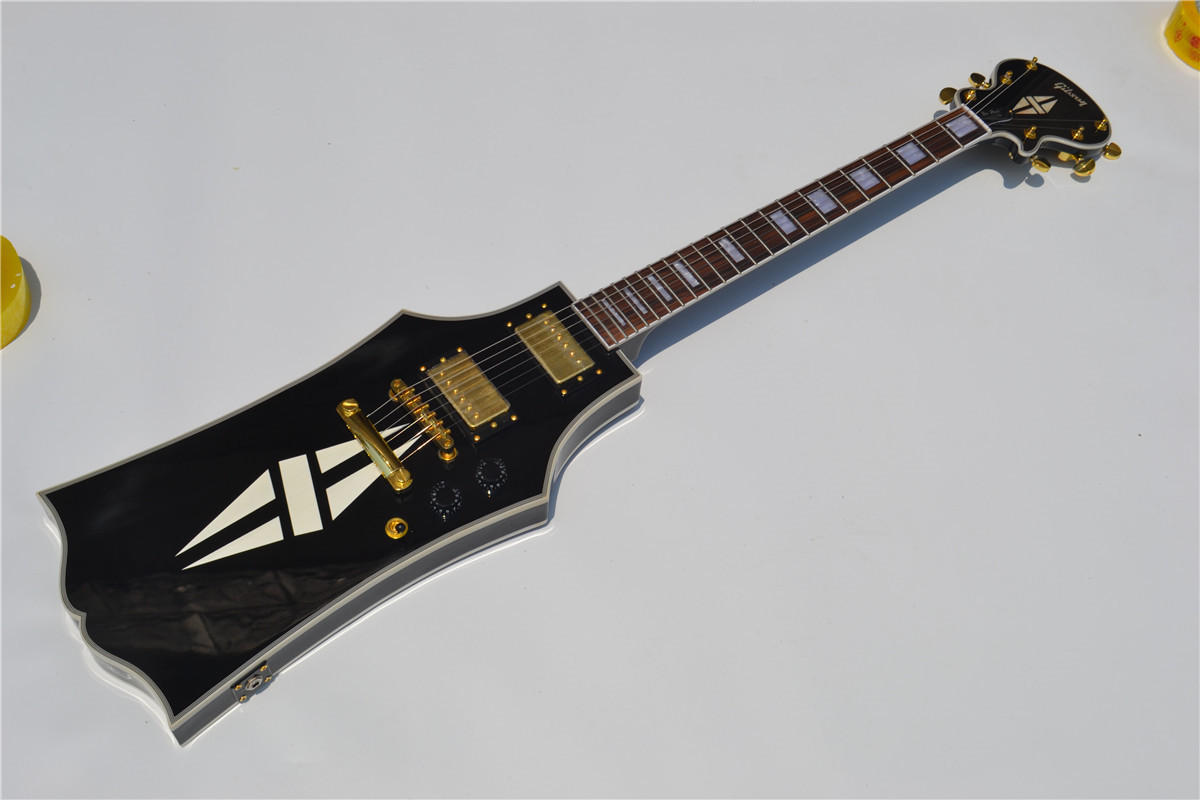 New LP Electric Guitar Black Rosewood Fingerboard 201