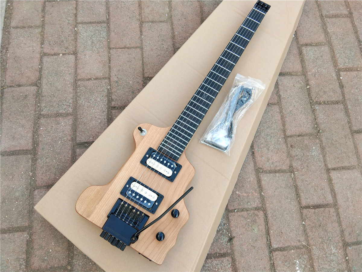 MINI headless electric guitar alder body 393