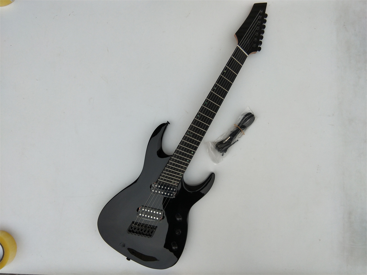 Fan Fretted 7 Strings Electric Guitar,Ebony Fingerboard BJ-495