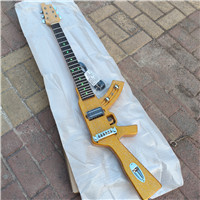 AK47 electric guitar rosewood fretboard with colorful ligh 837