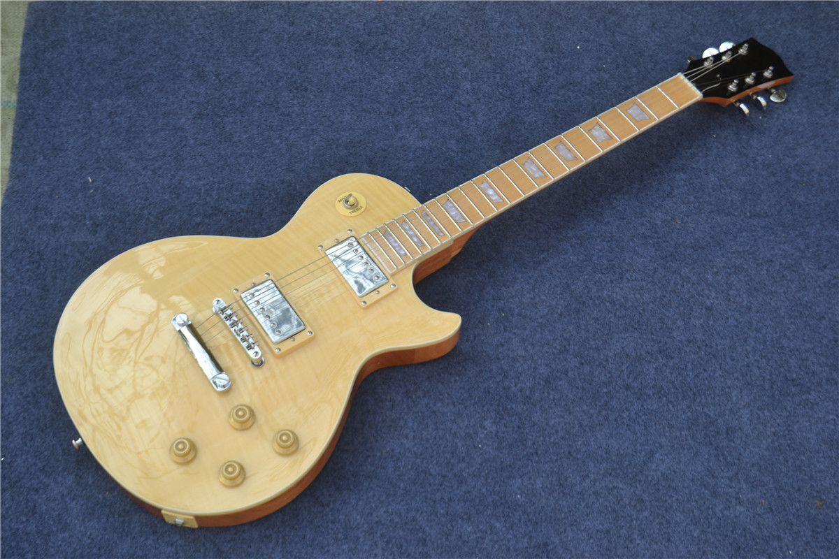 LP Standard Electric Guitar,Maple Fingerboard Natural BJ-96
