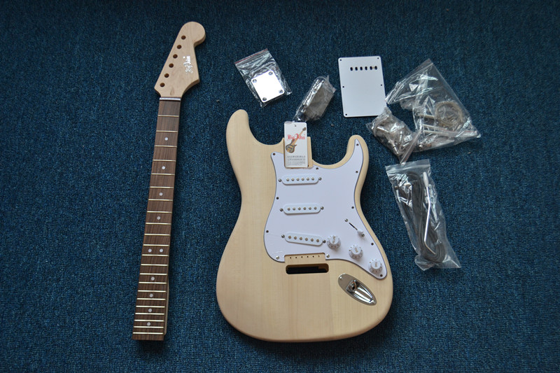 Semi-finished ST electric guitar without paint 3339
