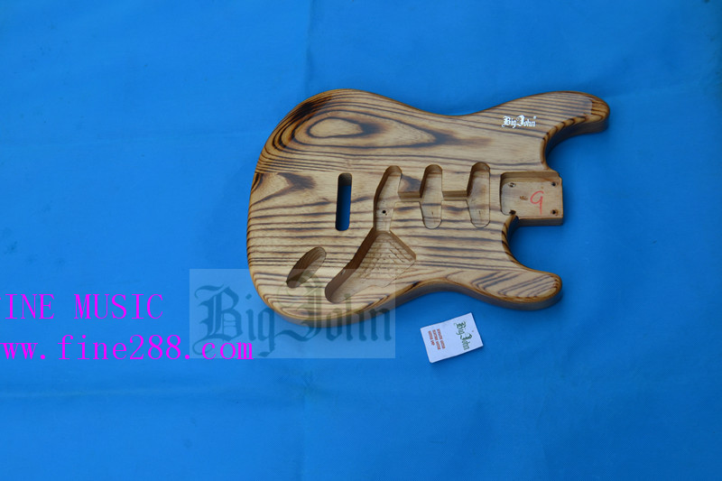 ash wood natural color st electric guitar body F-3321