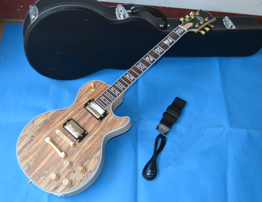 LP custom natural color electric guitar 1432
