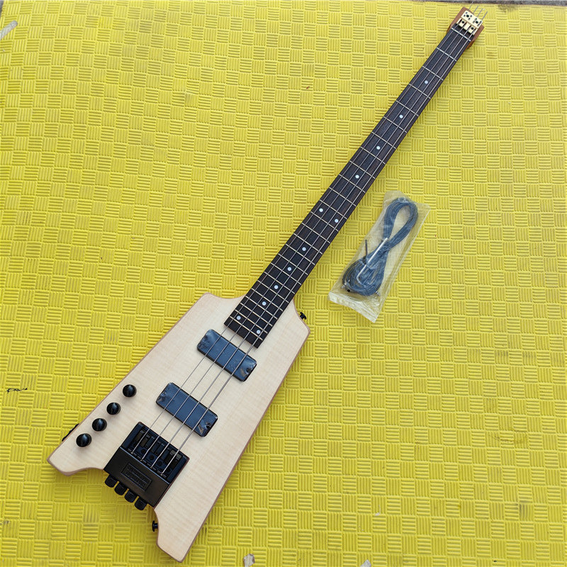 unpaint lefthand headless electric bass Rosewood Fingerboard 790