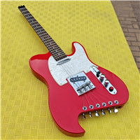 TL Headless electric guitar in red BJ-57